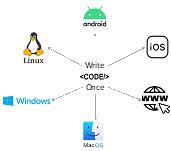 Write code once 